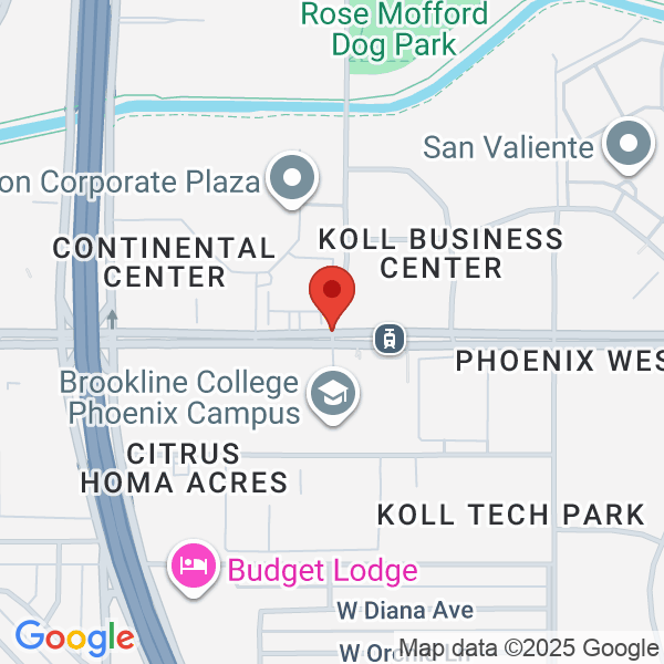 Rose Mofford Map
