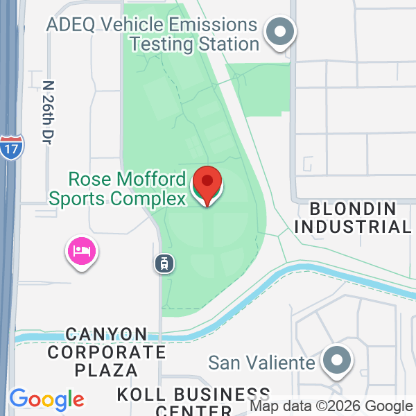 Rose Mofford Map
