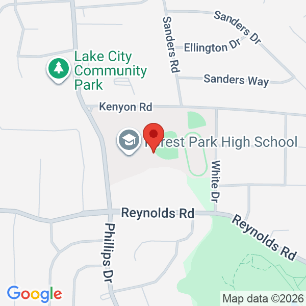 FOREST PARK HIGH SCHOOL Map
