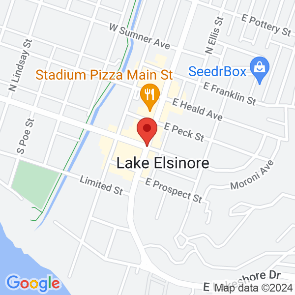 Lake Elsinore Map