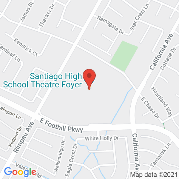 Santiago High School Map