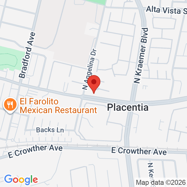 Fullerton Junior College Map