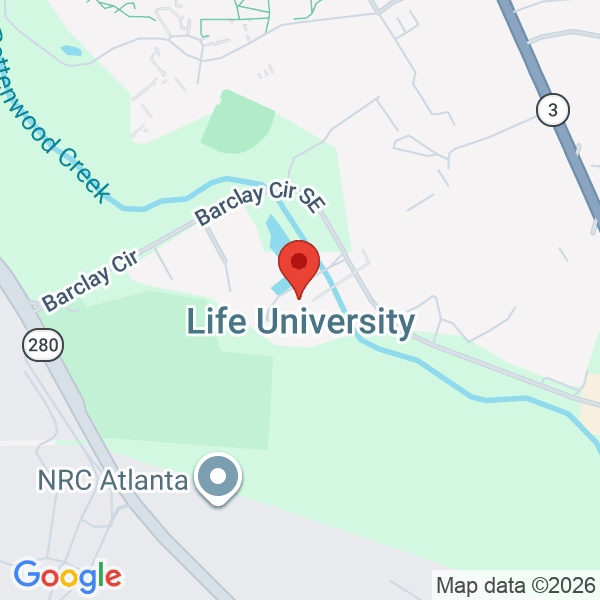 Various Marietta, GA Area Gyms Map