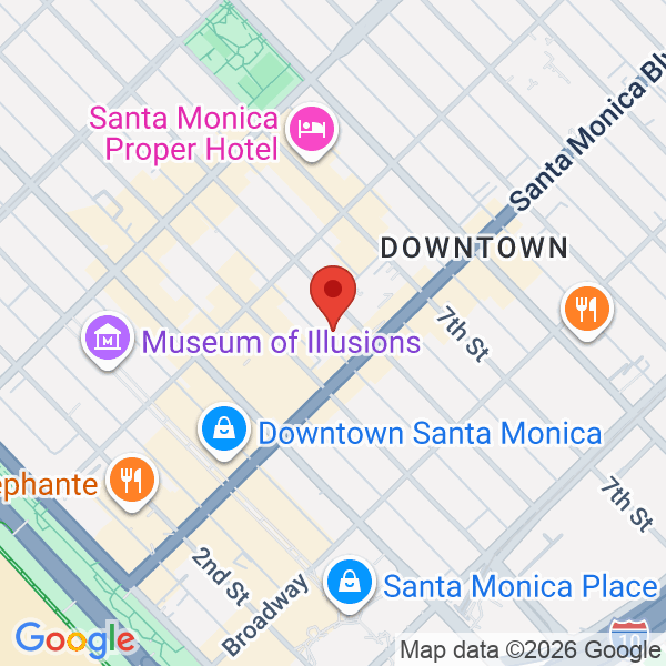 Santa Monica Family YMCA Map