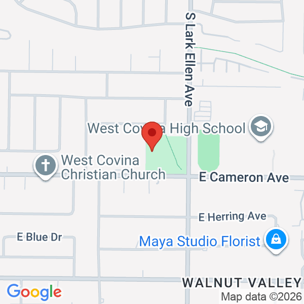 Cameron Park Community Center Map