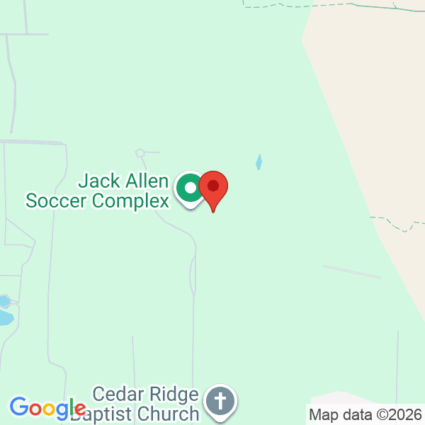 Jack Allen Recreation Complex Map