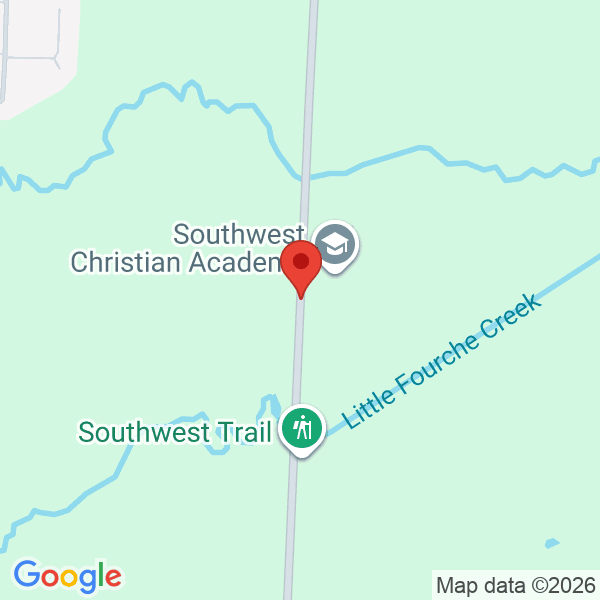 Southwest Christian Academy Map