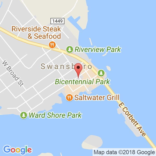 1202 Hammocks Beach Road Map