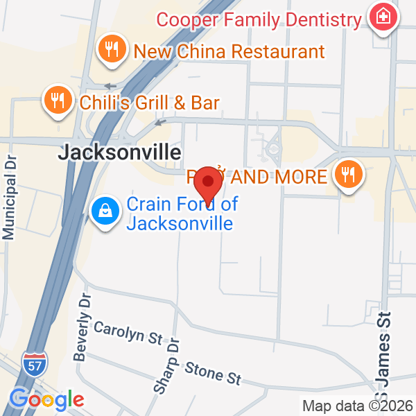 Jacksonville High School Map