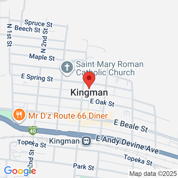 Kingman Map