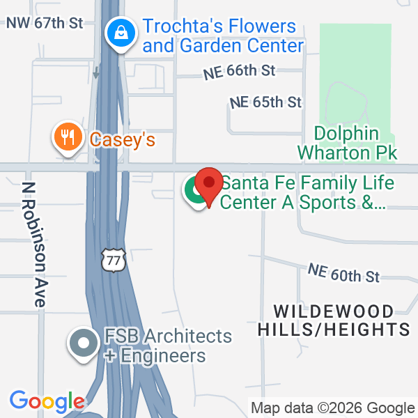Sante Family Life Center Map