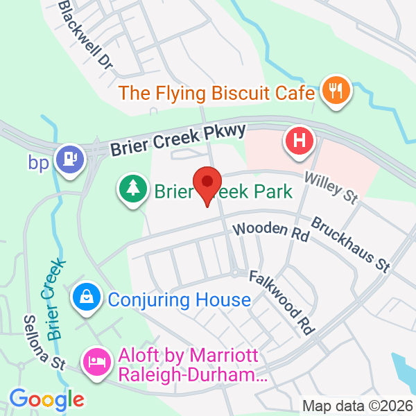 Brier Creek Community Center Map