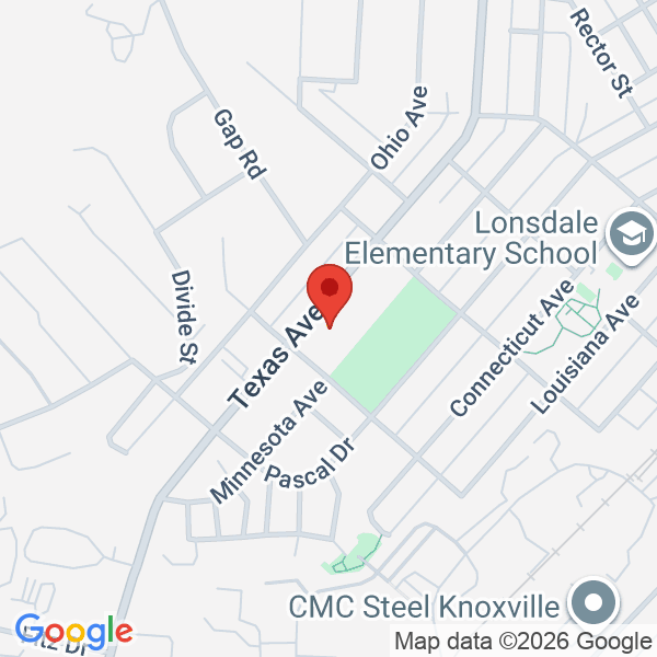 Haslam-Sansom Ministry Complex Map