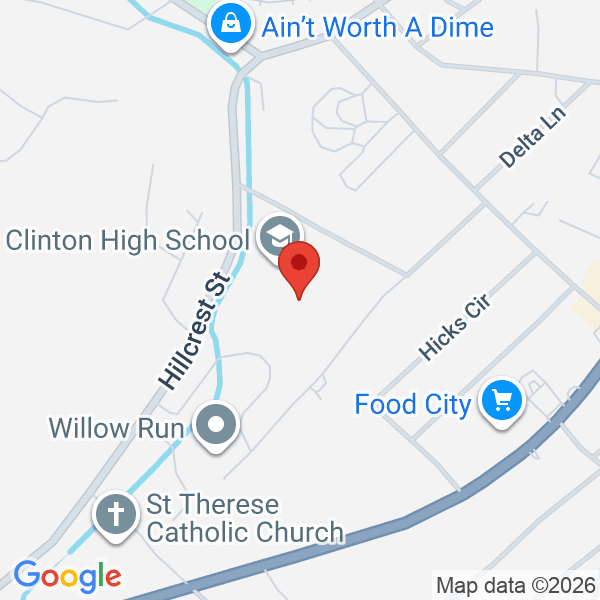 Clinton High School Map