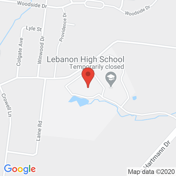 Lebanon, Tn Map
