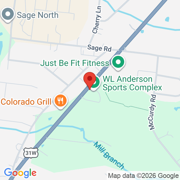 W.L. Anderson Soccer Complex Map