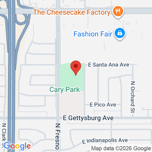 Cary Park Map