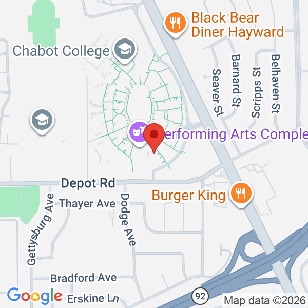 Chabot College Map
