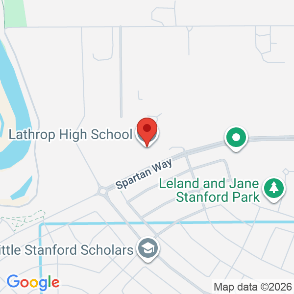 Lathrop High School  Map