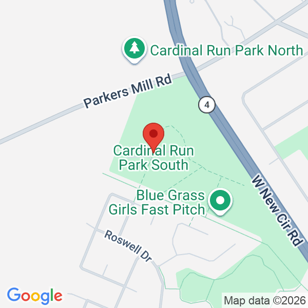 Cardinal Run Park Map