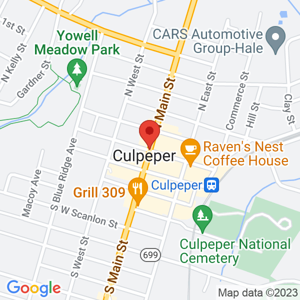 Culpepper Christian Schools Map