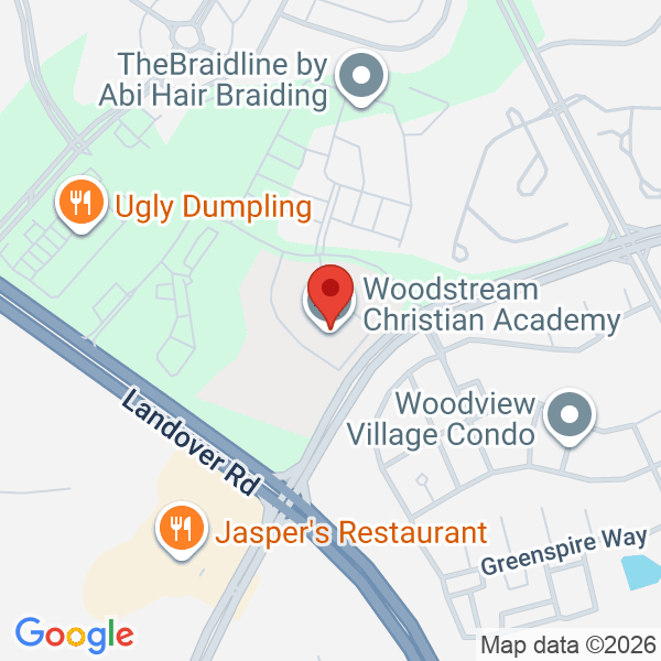 Woodstream Christian Academy Map