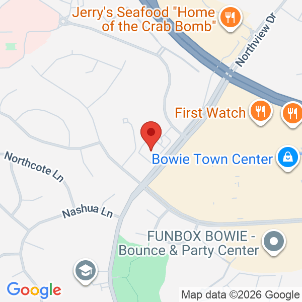 The City of Bowie Map