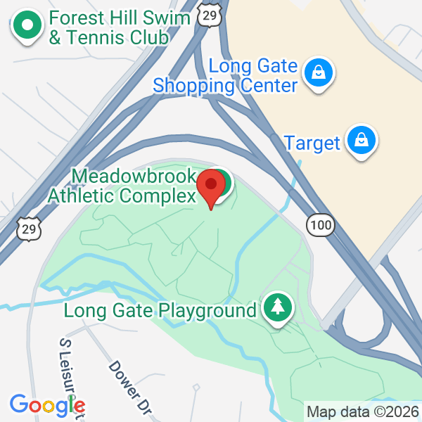 Meadowbrook Athletic Complex Map