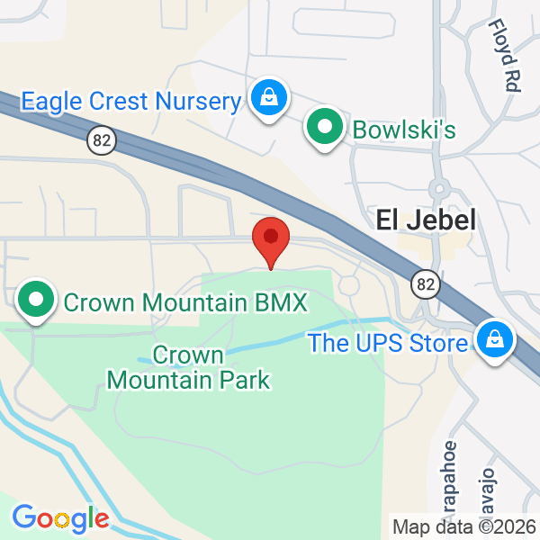 Crown Mountain Park Map