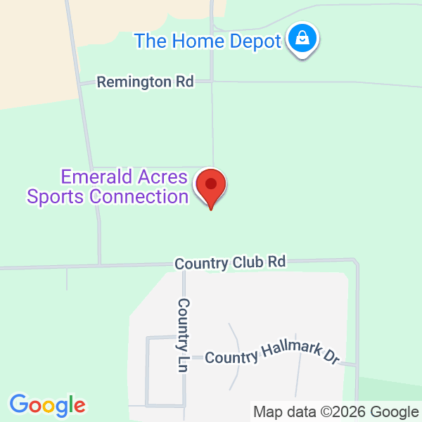 Emearld Acres Sports Connection Map