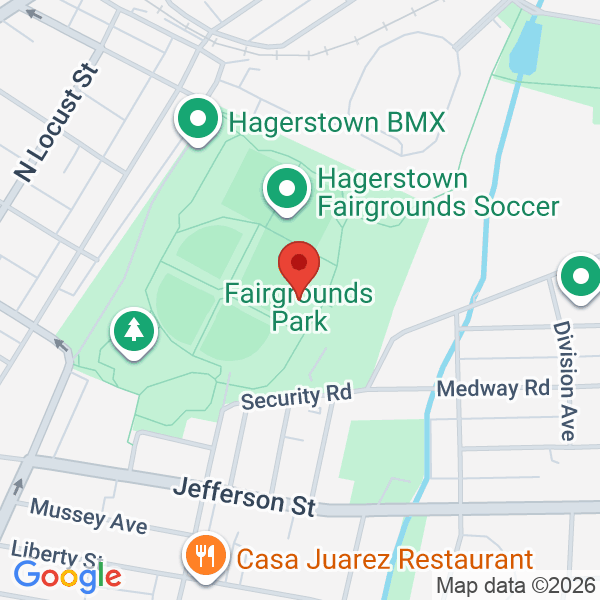 Fairgrounds Park Map
