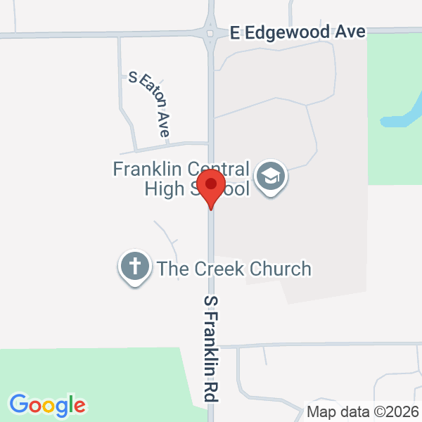 Franklin Community Schools and Southport Schools Map