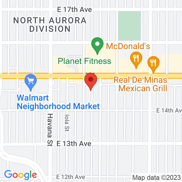 Front Range / Denver Metro Map