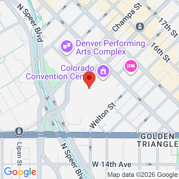 Colorado Convention Center Map