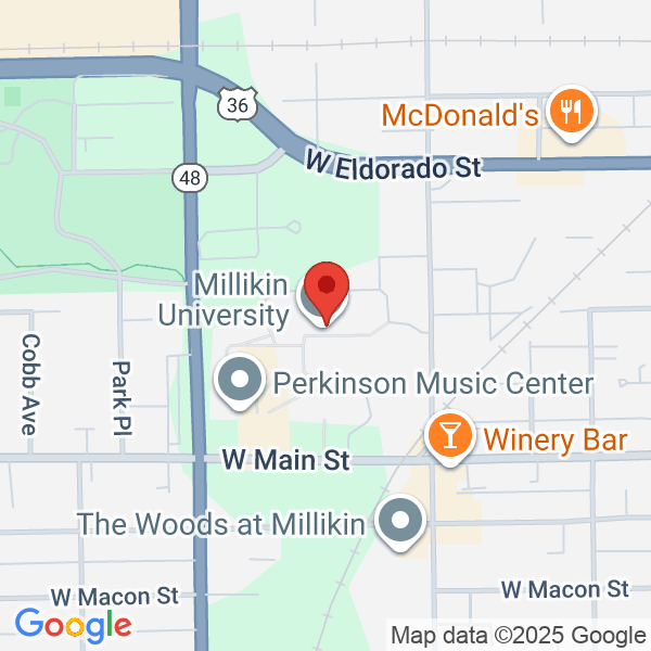 Millikin University Map