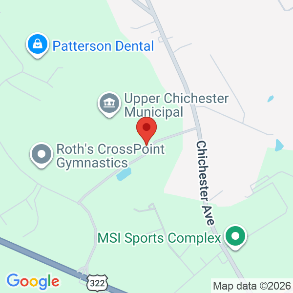 Chichester Recreation Center Map