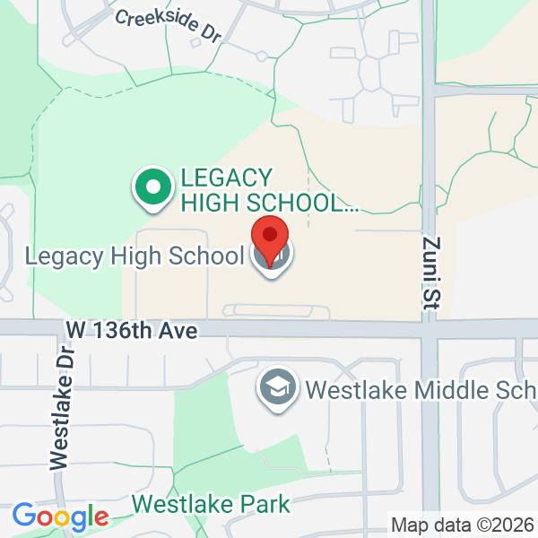 Legacy High School Map