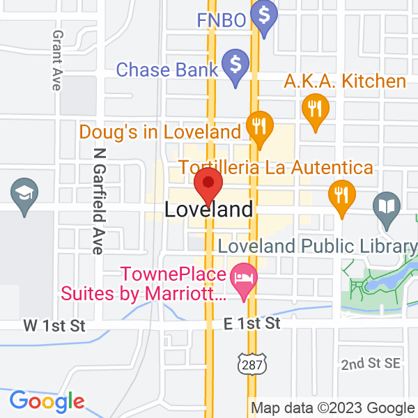 Northern CO/Denver Metro Area Map