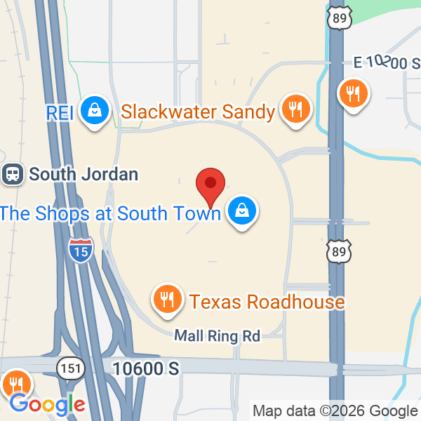 Shops at South Town Map