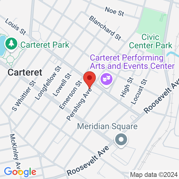 Carteret Civic Center Map