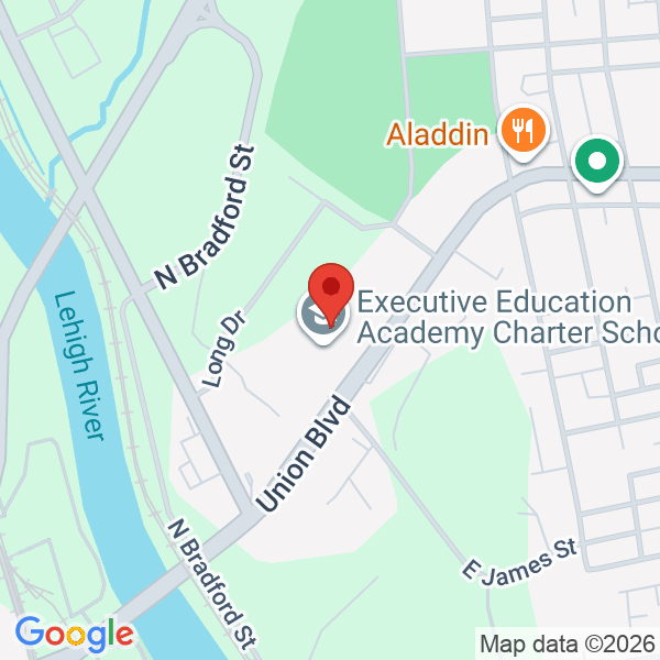 Executive Education Academy Charter School Map
