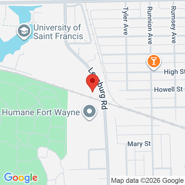 Hutzell Athletic Center Map