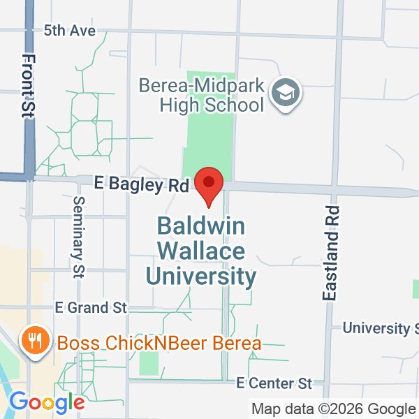 Baldwin Wallace University  Map