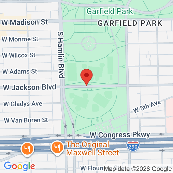 GARFIELD PARK SACKS FIELD Map