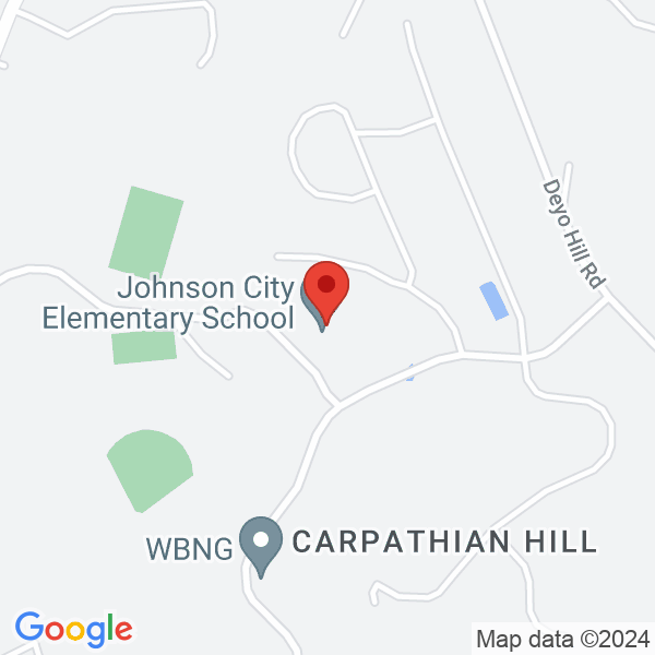 Johnson City Elementary/Middle School Map