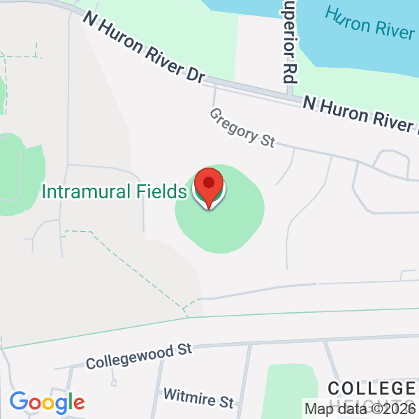 Founders Park & EMU Map