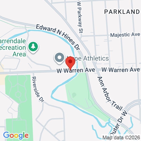 Hype Athletics Dearborn Map