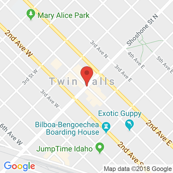 Twin Falls Idaho Map