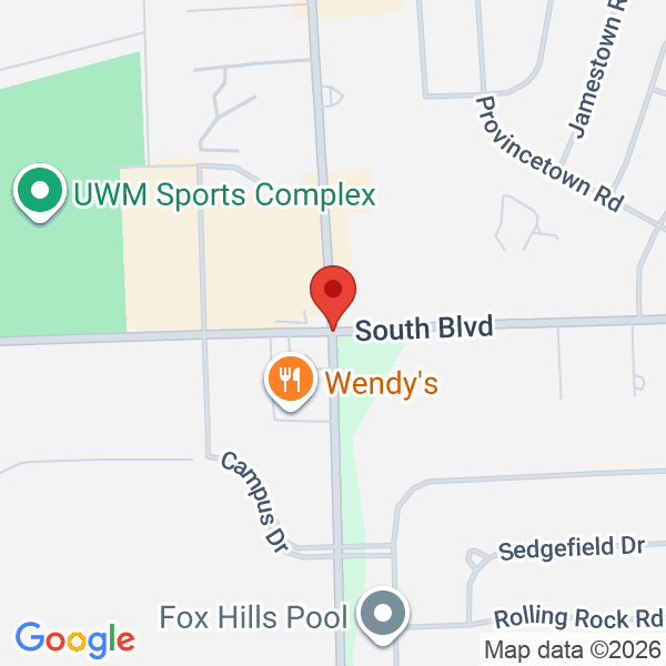 UWM Sports Complex Map