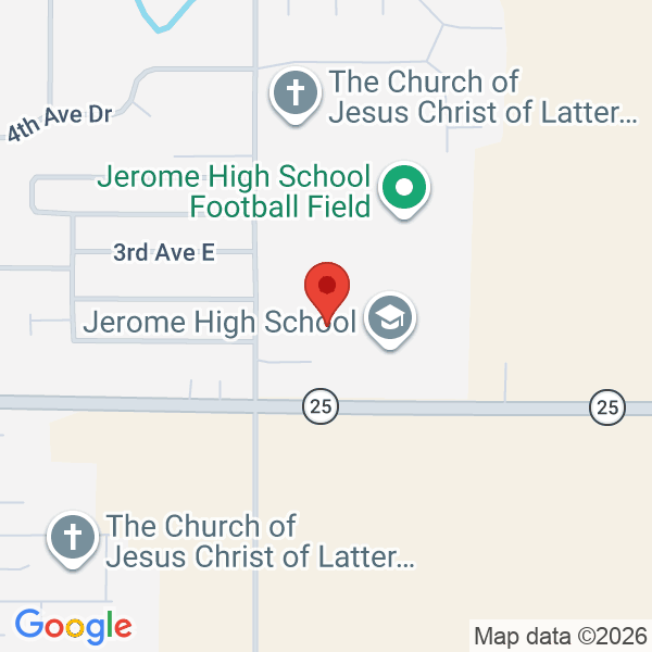 Jerome High School Map